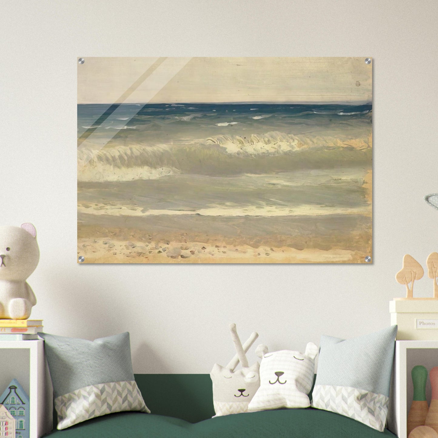 Surf. Crimea - Arkhyp Kuindzhi Acrylic Print - 70x100 cm / 28x40″ inches | Arkhyp Kuindzhi Wall Art | Arkhyp Kuindzhi Prints