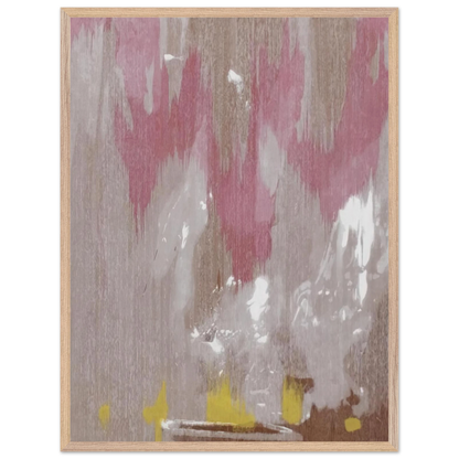 Helen Frankenthaler - Tales of Genji IV - 1998 Wall art - 60x80 cm / 24x32 inches - Premium Wooden Framed Poster With Fine Art Paper - Wood frame
