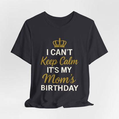 Ich kann nicht ruhig bleiben, es ist der Geburtstag meiner Mutter.