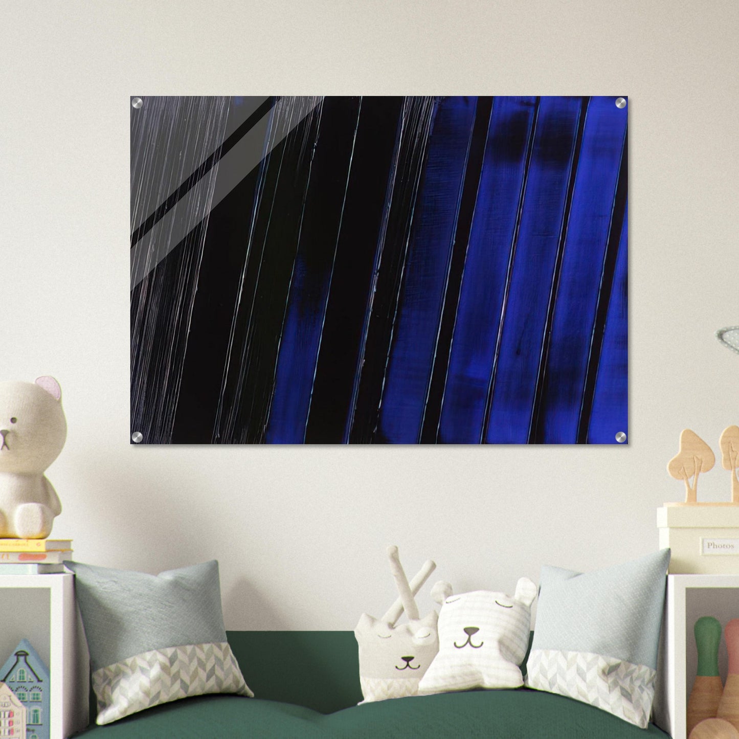 Peinture 11 Juillet 1987 - 1987 - Pierre Soulages Acrylic Print - 70x100 cm / 28x40″ inches