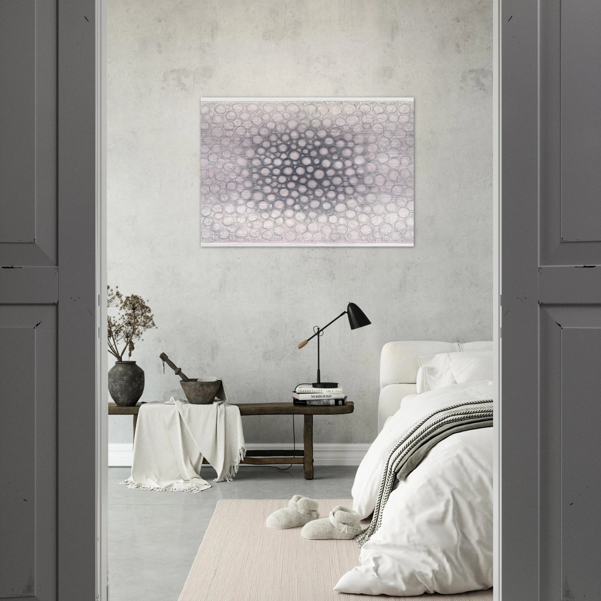 Light Gathers to the Question of No - Richard Pousette-Dart Brushed Aluminum Print - 70x100 cm / 28x40 inches | Richard Pousette-Dart Aluminum Print | Richard Pousette-Dart Prints