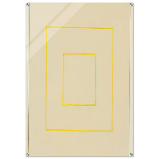 Spazio Luce - 1970 - Antonio Calderara Acrylic Print - 70x100 cm / 28x40″ inches | Antonio Calderara Wall Art | Antonio Calderara Prints