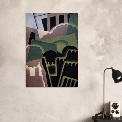 LANDSCAPE - Juan Gris Brushed Aluminum Print - 70x100 cm / 28x40 inches | Juan Gris Aluminum Print | Juan Gris Prints