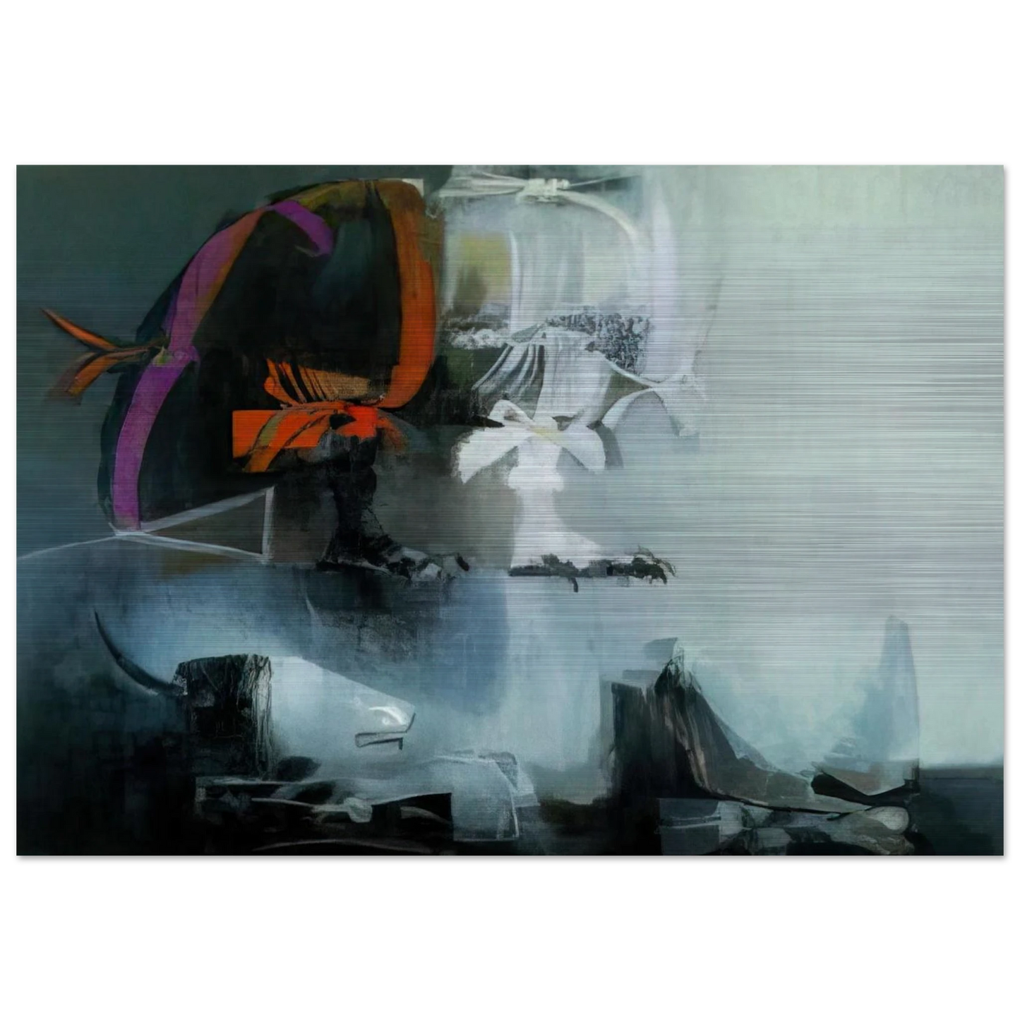 TOROCONDOR 1959 - Alejandro Obregon Brushed Aluminum Print - 70x100 cm / 28x40 inches | Alejandro Obregon Aluminum Print | Alejandro Obregon Prints