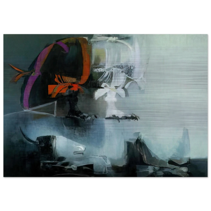 TOROCONDOR 1959 - Alejandro Obregon Brushed Aluminum Print - 70x100 cm / 28x40 inches | Alejandro Obregon Aluminum Print | Alejandro Obregon Prints