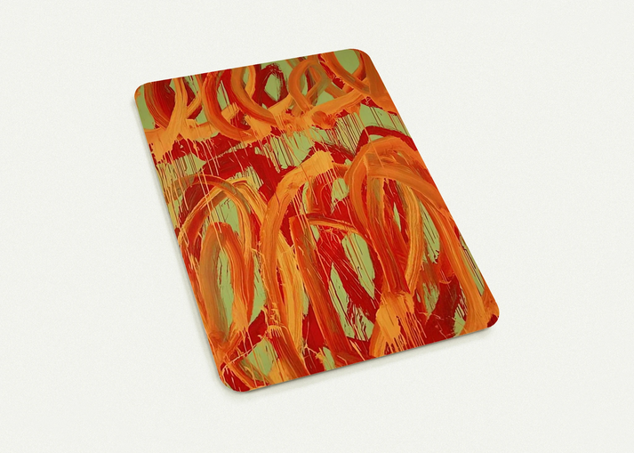 Camino Real  IV  By Cy Twombly Pack of 10 Post Cards | Cy Twombly Post Cards | A6 (10.5 x 14.8 cm) - 4.1 x 5.8 inches