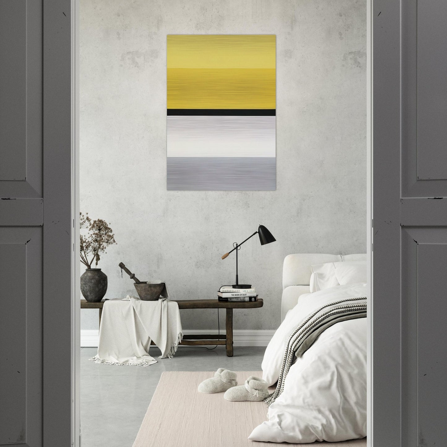 Dominican - Ellsworth Kelly Brushed Aluminum Print - 70x100 cm / 28x40 inches | Ellsworth Kelly Aluminum Print | Ellsworth Kelly Prints