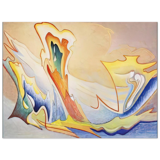 Lawren Harris - LSH 134 - 1950  75x100 cm / 30x40inches Fine Art Poster