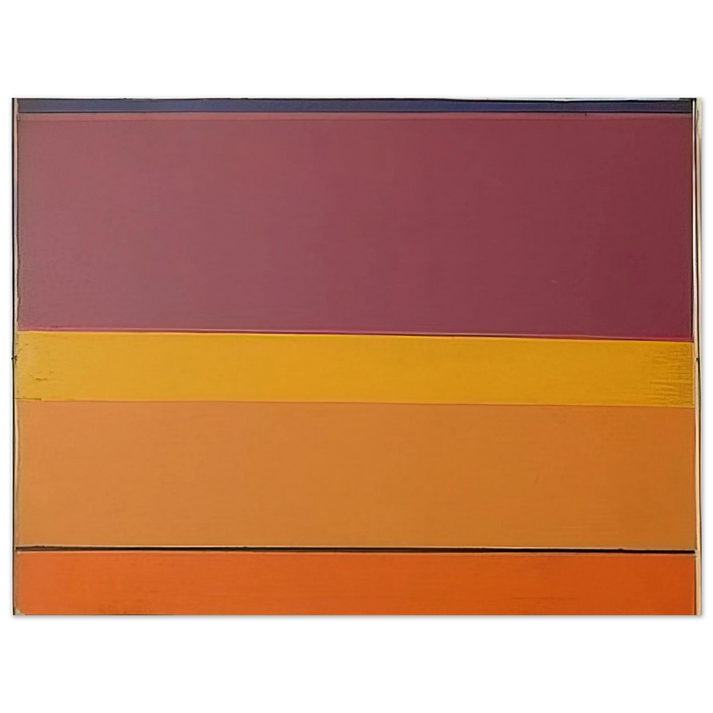 Larry Zox - Untitled - 1964  75x100 cm / 30x40inches Fine Art Poster