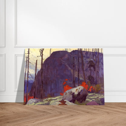 Algoma Hill - 1920 - Lawren Harris Brushed Aluminum Print - 70x100 cm / 28x40 inches | Lawren Harris Aluminum Print | Lawren Harris Prints