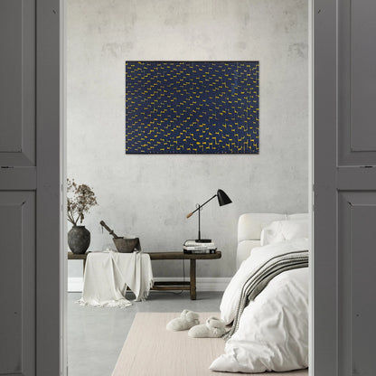 LATE NIGHT REFLECTIONS 1972 - Alma Woodsey Thomas Brushed Aluminum Print - 70x100 cm / 28x40 inches | Alma Woodsey Thomas Aluminum Print | Alma Woodsey Thomas Prints