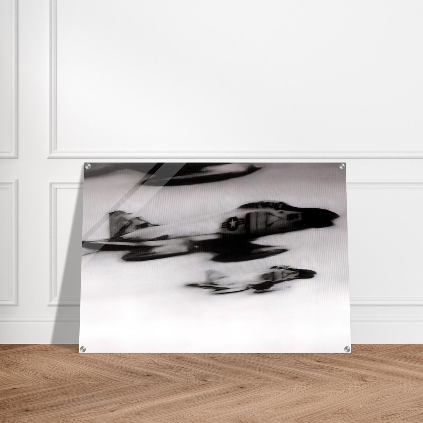 PHANTOM INTERCEPTORS - Gerhard Richter Acrylic Print - 70x100 cm / 28x40″ inches