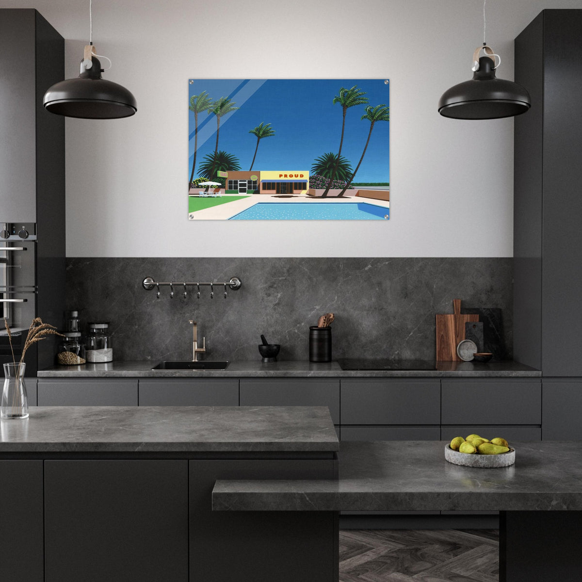 Proud Funk - Hiroshi Nagai Acrylic Print - 70x100 cm / 28x40″ inches