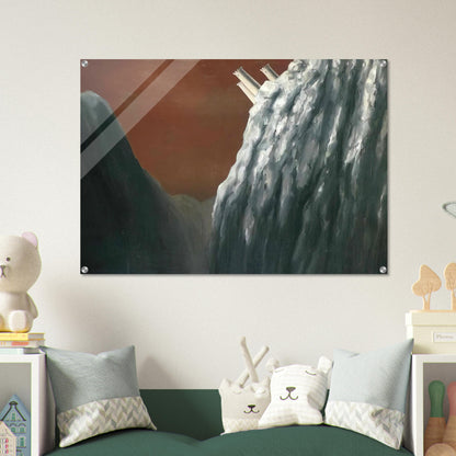 NOT_DETECTED_211402 - Rene Magritte Acrylic Print - 70x100 cm / 28x40″ inches | Rene Magritte Wall Art | Rene Magritte Prints