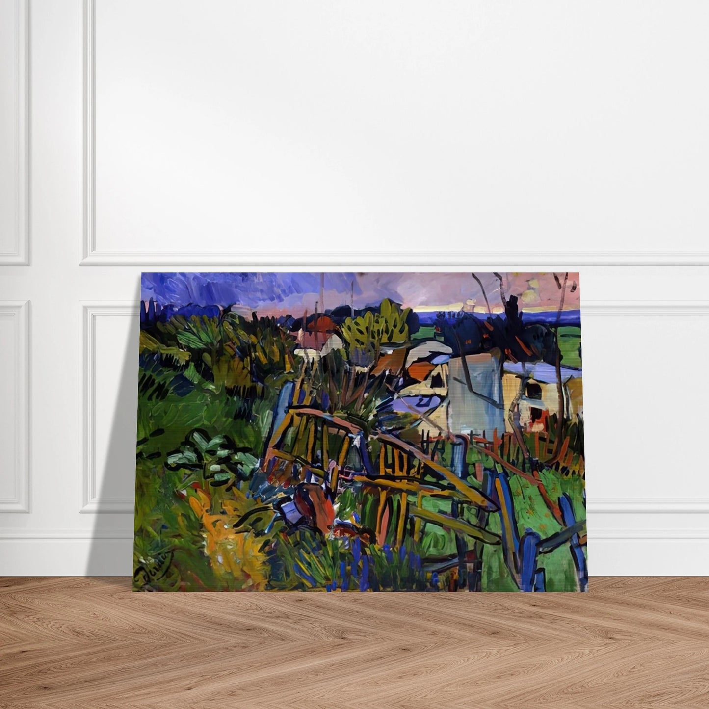 LANDSCAPE 1906 - Andre Derain Brushed Aluminum Print - 70x100 cm / 28x40 inches | Andre Derain Aluminum Print | Andre Derain Prints