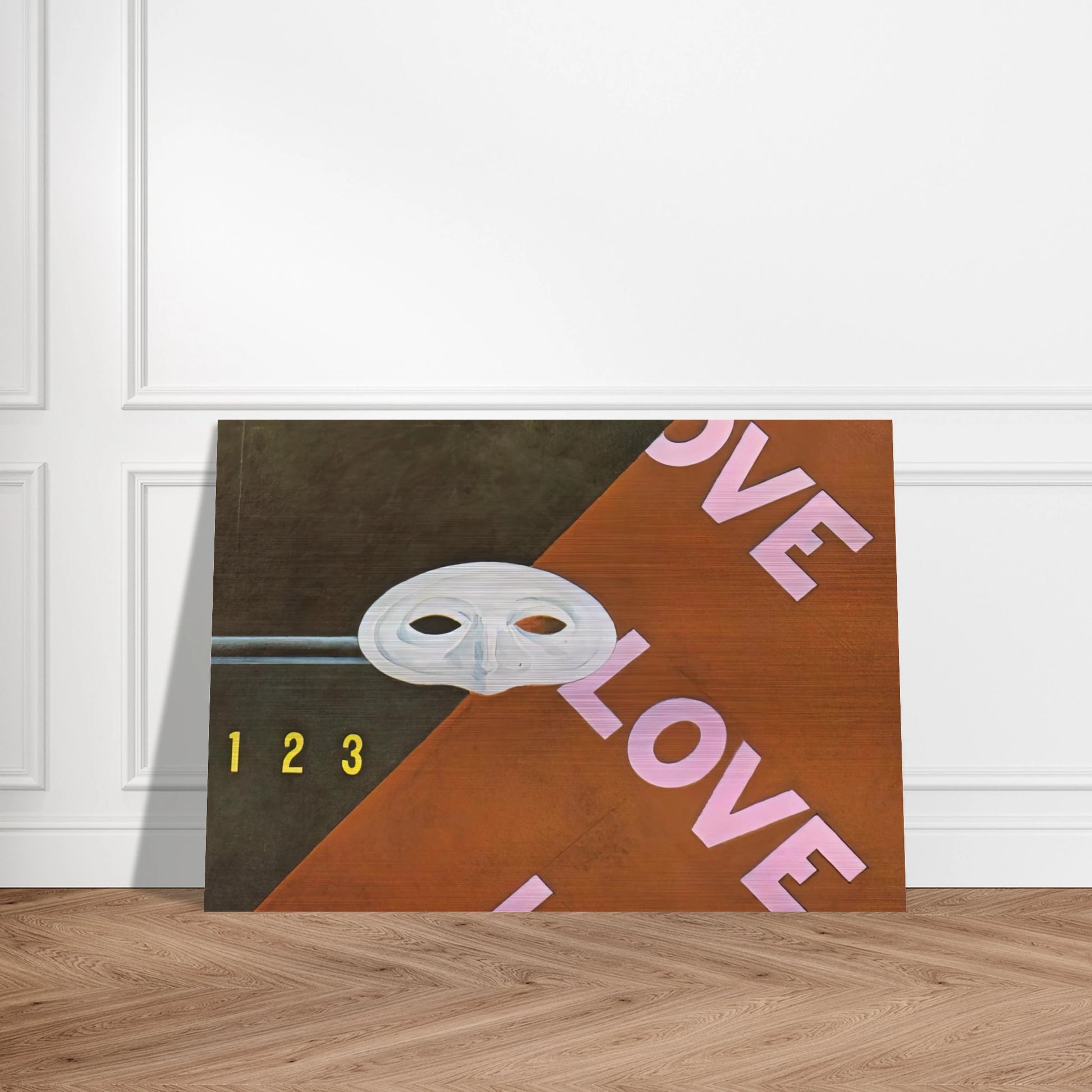 Love, Love, Love Gertrude Stein - 1928 - Charles Demuth Brushed Aluminum Print - 70x100 cm / 28x40 inches | Charles Demuth Aluminum Print | Charles Demuth Prints