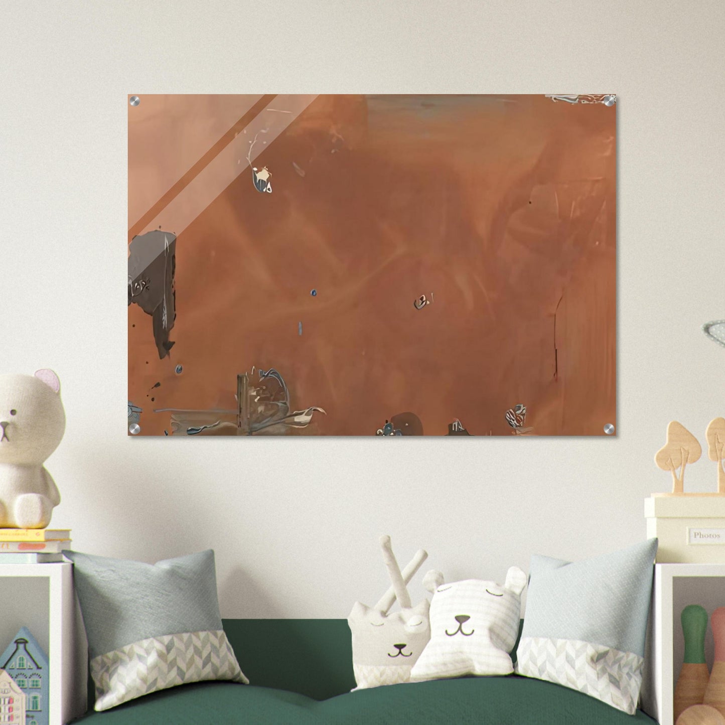 Into October, 1983- - Helen Frankenthaler Acrylic Print - 70x100 cm / 28x40″ inches | Helen Frankenthaler Wall Art | Helen Frankenthaler Prints