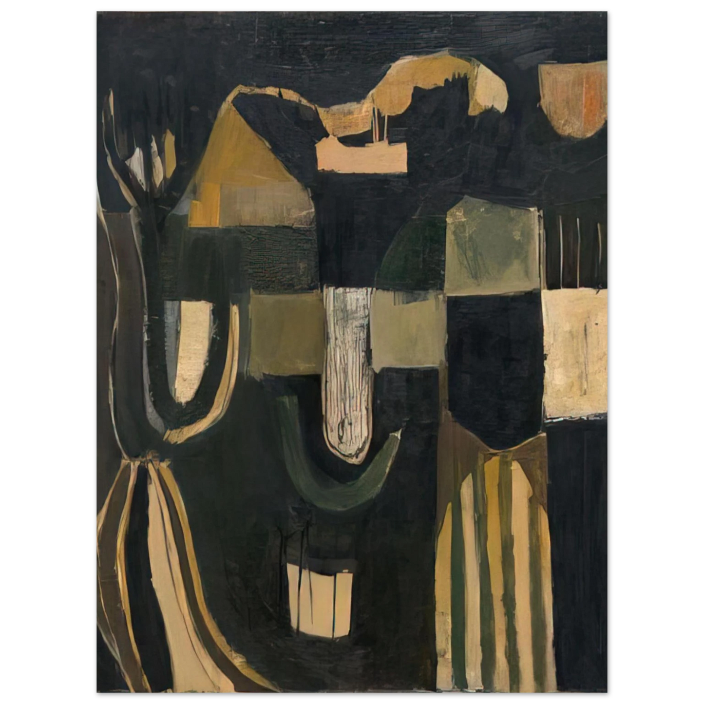 Frank Lobdell - 17 February 1948 - 1948  75x100 cm / 30x40inches Fine Art Poster