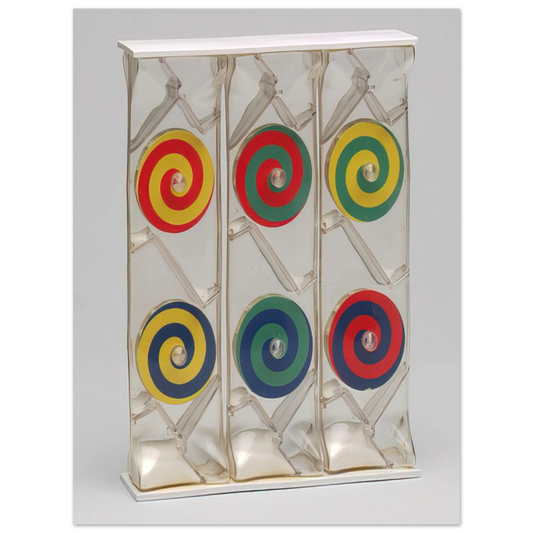 Bruno Munari - Girondella Kinetic Object - 1965  75x100 cm / 30x40inches Fine Art Poster