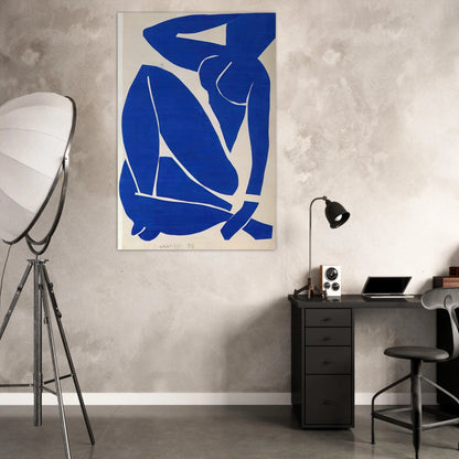 BLUE NUDE - Henri Matisse Art Prints - 100x150 cm / 40x60″ inches | Henri Matisse Poster | Henri Matisse Prints