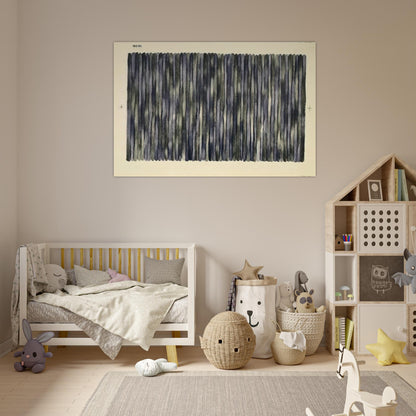 Adam's Rib - 1980 - Gene Davis Art Prints - 100x150 cm / 40x60″ inches | Gene Davis Poster | Gene Davis Prints