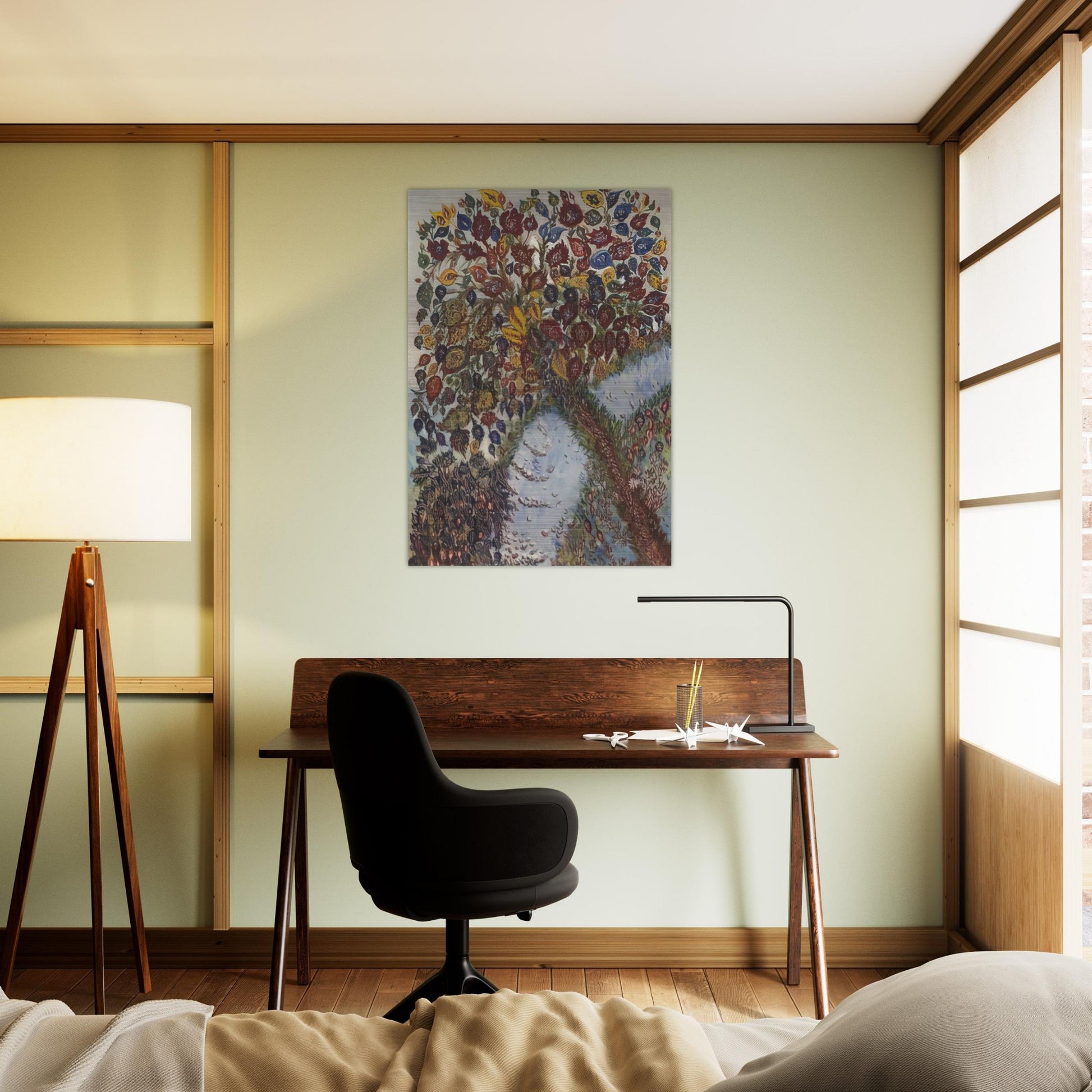 Tree or Paradise - 1925 - Seraphine Louis Brushed Aluminum Print - 70x100 cm / 28x40 inches | Seraphine Louis Aluminum Print | Seraphine Louis Prints