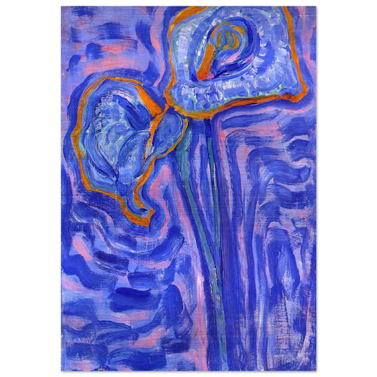 Sun - Piet Mondrian Brushed Aluminum Print - 70x100 cm / 28x40 inches | Piet Mondrian Aluminum Print | Piet Mondrian Prints