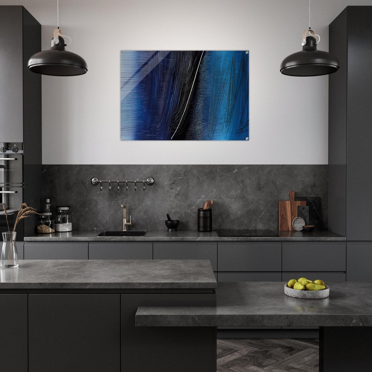 Untitled T1962-L7 - 1962 - Hans Hartung Acrylic Print - 70x100 cm / 28x40″ inches | Hans Hartung Wall Art | Hans Hartung Prints