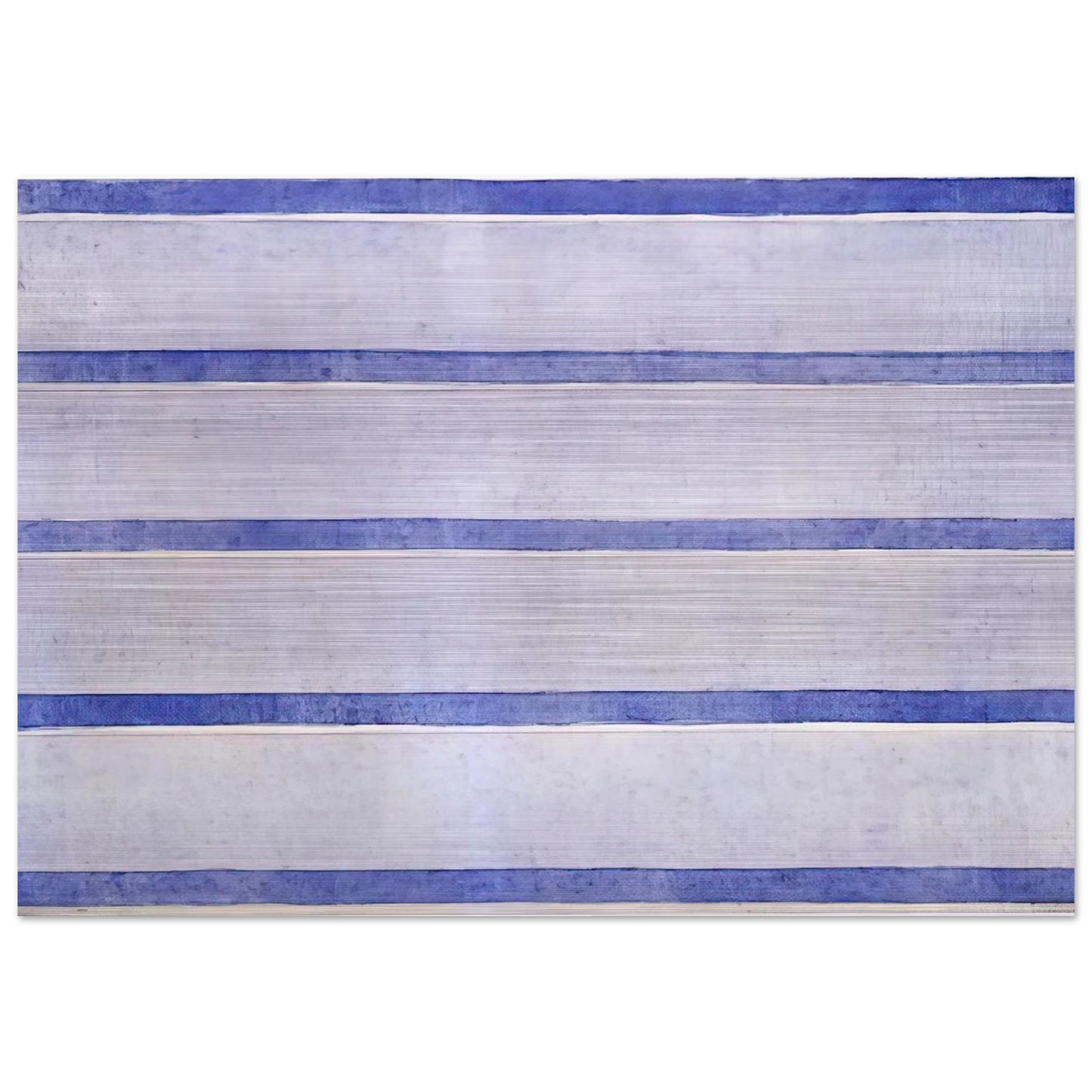 Untitled - Agnes Martin Brushed Aluminum Print - 70x100 cm / 28x40 inches | Agnes Martin Aluminum Print | Agnes Martin Prints