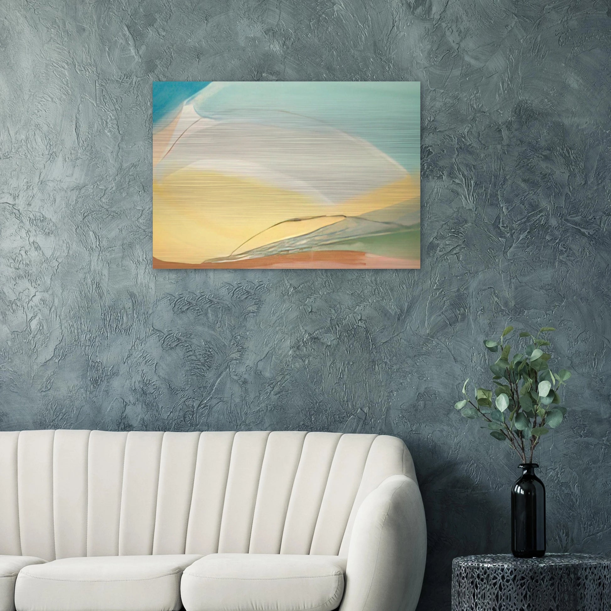 Untitled - 1976 - Larry Zox Brushed Aluminum Print - 70x100 cm / 28x40 inches | Larry Zox Aluminum Print | Larry Zox Prints