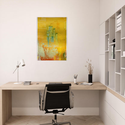 Aspens, 1991- - Helen Frankenthaler Brushed Aluminum Print - 70x100 cm / 28x40 inches | Helen Frankenthaler Aluminum Print | Helen Frankenthaler Prints