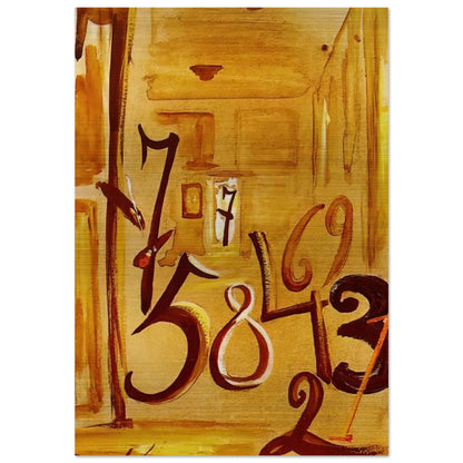 THE MAIDS IN WAITING LAS MENINAS - Salvador Dali Brushed Aluminum Print - 70x100 cm / 28x40 inches | Salvador Dali Aluminum Print | Salvador Dali Prints