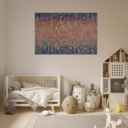 Celebration, Birth - 1976 - Richard Pousette-Dart Art Prints - 100x150 cm / 40x60″ inches | Richard Pousette-Dart Poster | Richard Pousette-Dart Prints