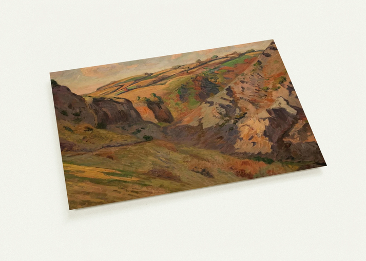 Caves Prunal near Pontgibaud Auvergne By Armand Guillaumin Pack of 10 Post Cards | Armand Guillaumin Post Cards | A6 (10.5 x 14.8 cm) - 4.1 x 5.8 inches
