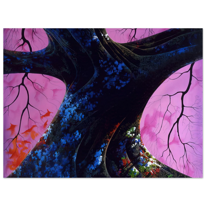 Eyvind Earle - Giant Oak  75x100 cm / 30x40inches Fine Art Poster
