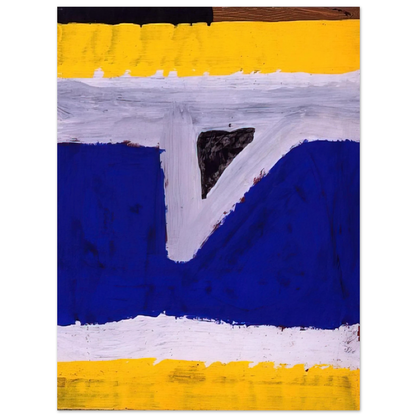 Al Held - Untitled  G-60-06   75x100 cm / 30x40inches Fine Art Poster