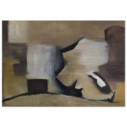 Beyond Emperors - 1952 - Theodoros Stamos Brushed Aluminum Print - 70x100 cm / 28x40 inches | Theodoros Stamos Aluminum Print | Theodoros Stamos Prints