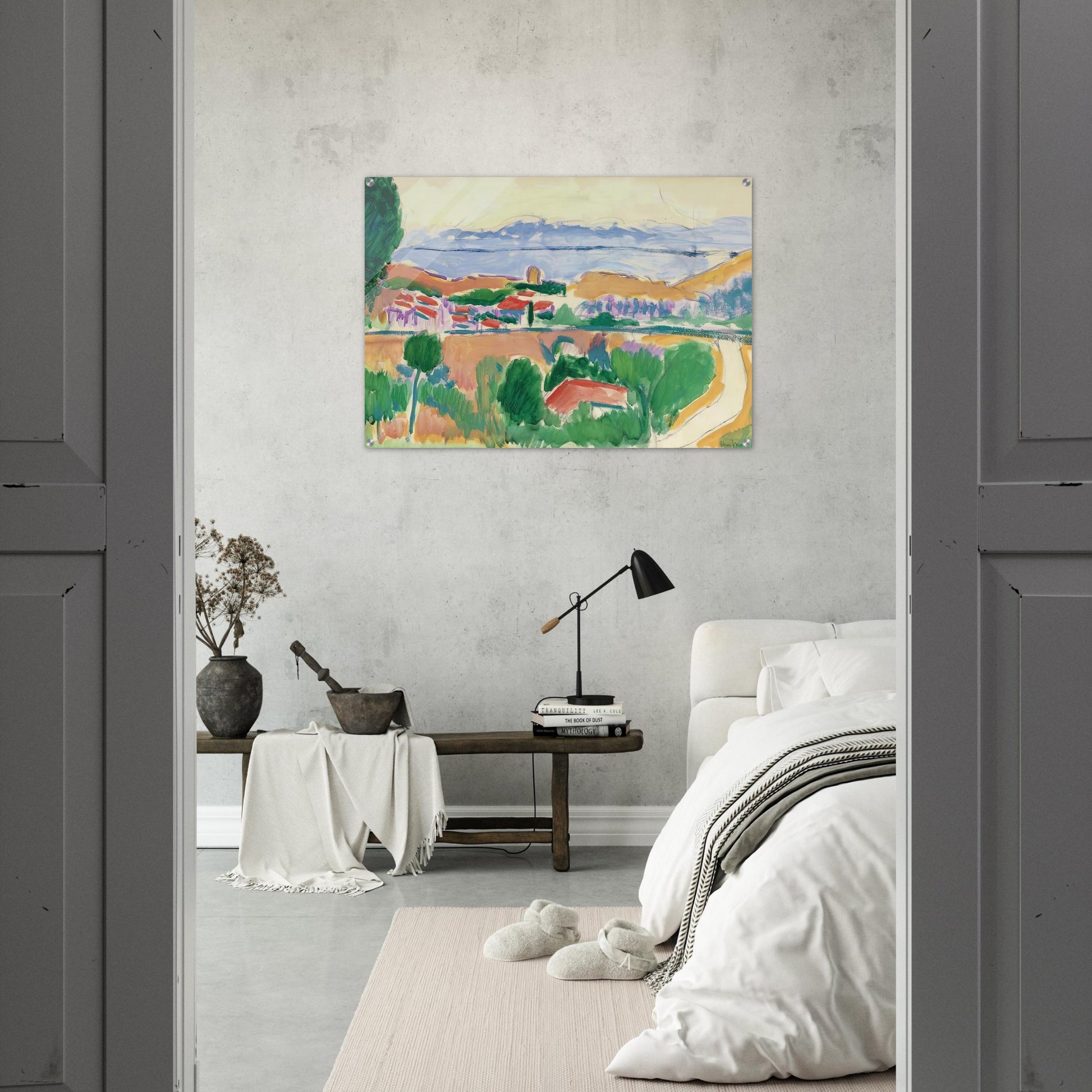 VUE DE COLLIOURE 1906 - Henri Matisse Acrylic Print - 70x100 cm / 28x40″ inches