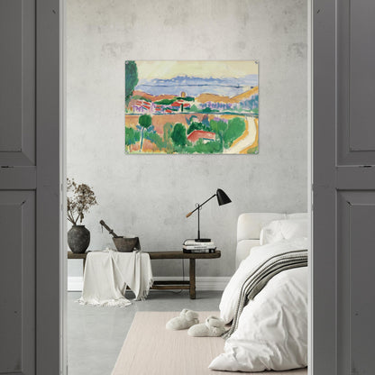 VUE DE COLLIOURE 1906 - Henri Matisse Acrylic Print - 70x100 cm / 28x40″ inches