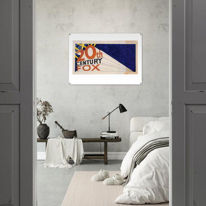 TRADEMARK 7 1962 - Edward Ruscha Acrylic Print - 70x100 cm / 28x40″ inches
