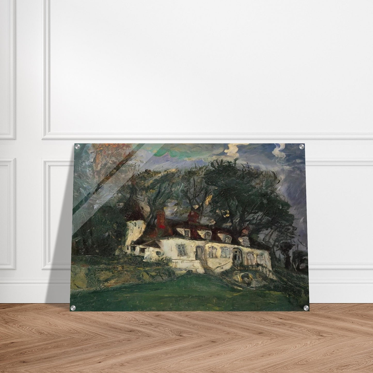 HOUSE AT OISEME 1934 - Chaim Soutine Acrylic Print - 70x100 cm / 28x40″ inches