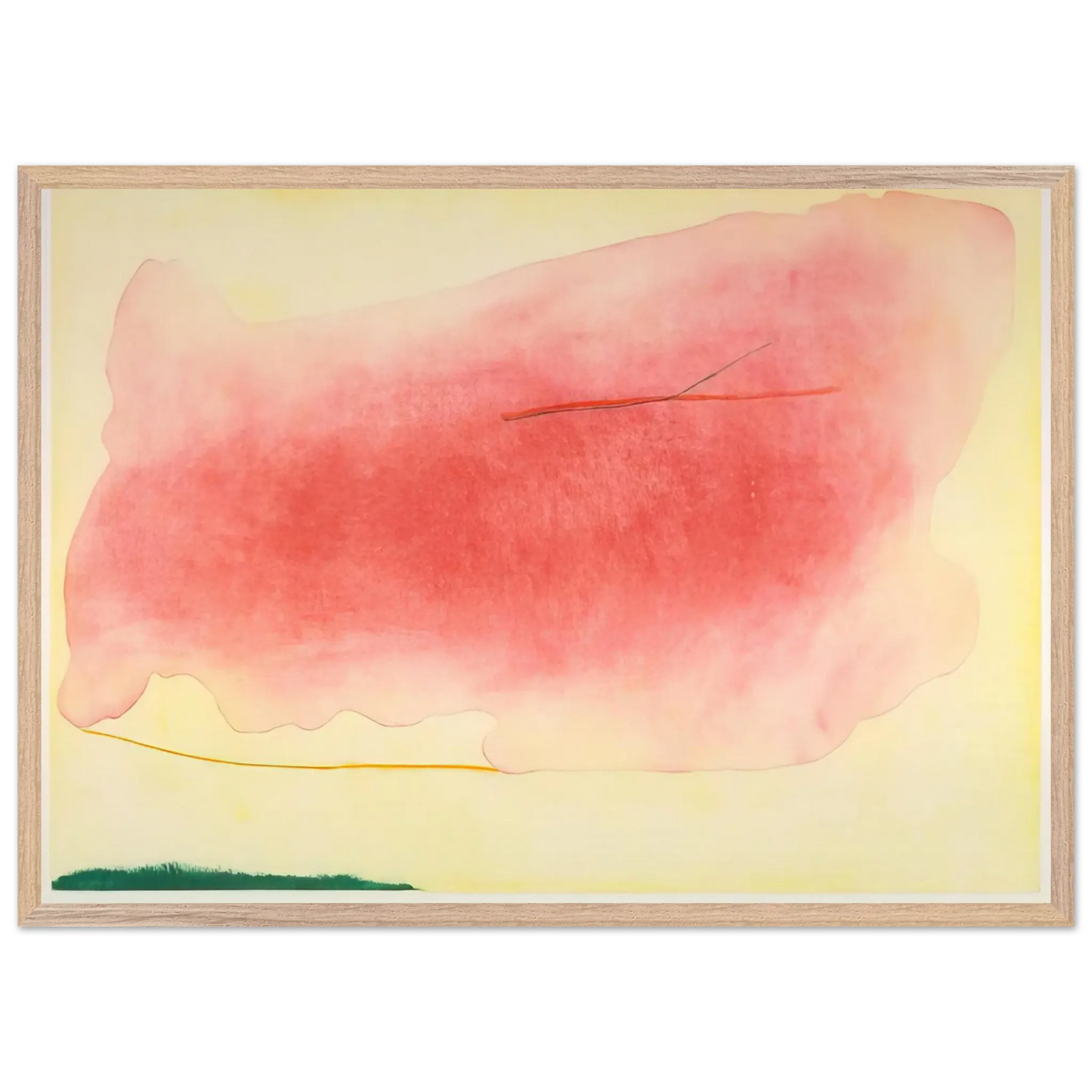 Helen Frankenthaler - Nepenthe - 1972 Wall art - 60x80 cm / 24x32 Inches - Fine Art Poster - -