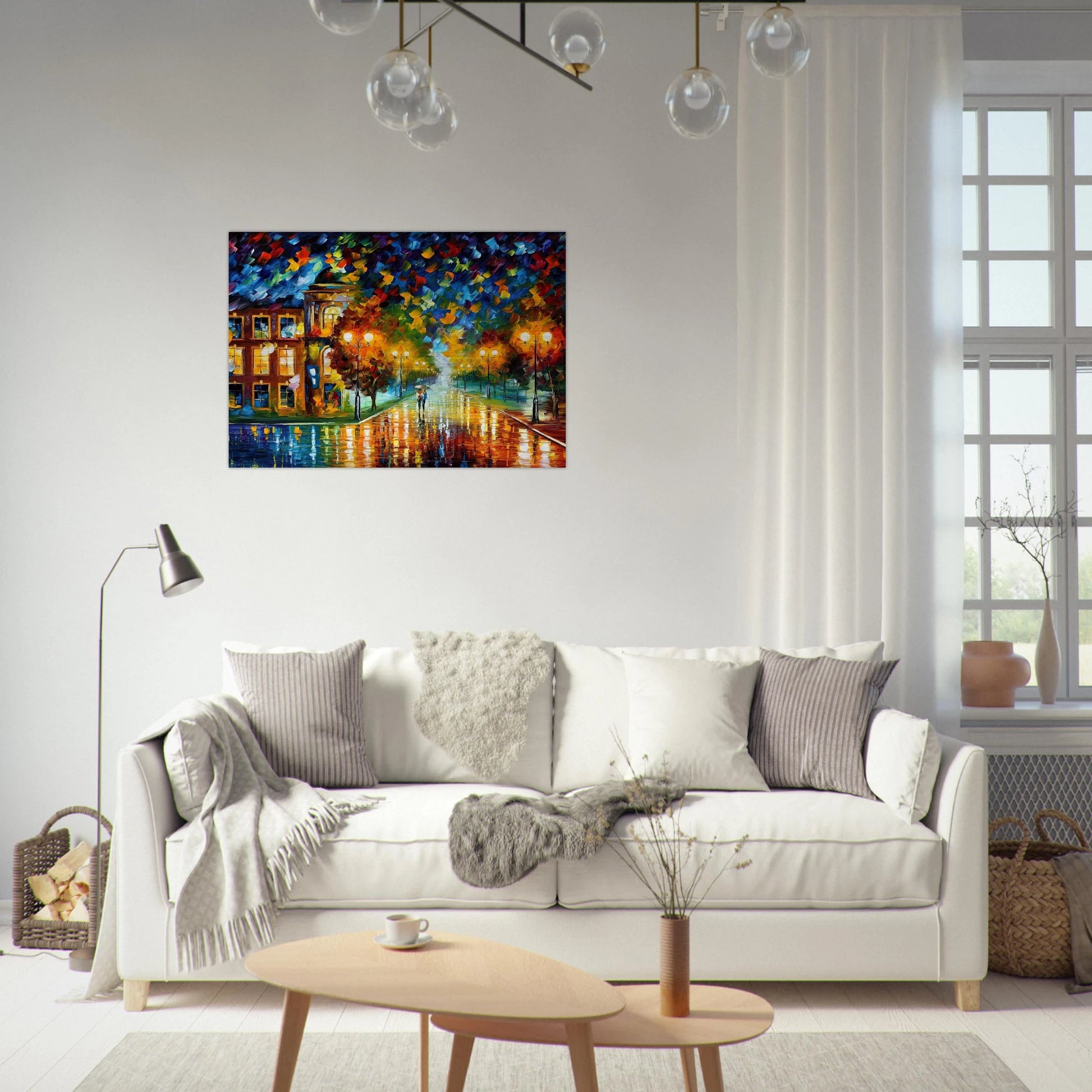 Leonid Afremov - Leonid Afremov Brushed Aluminum Print - 70x100 cm / 28x40 inches | Leonid Afremov Aluminum Print | Leonid Afremov Prints