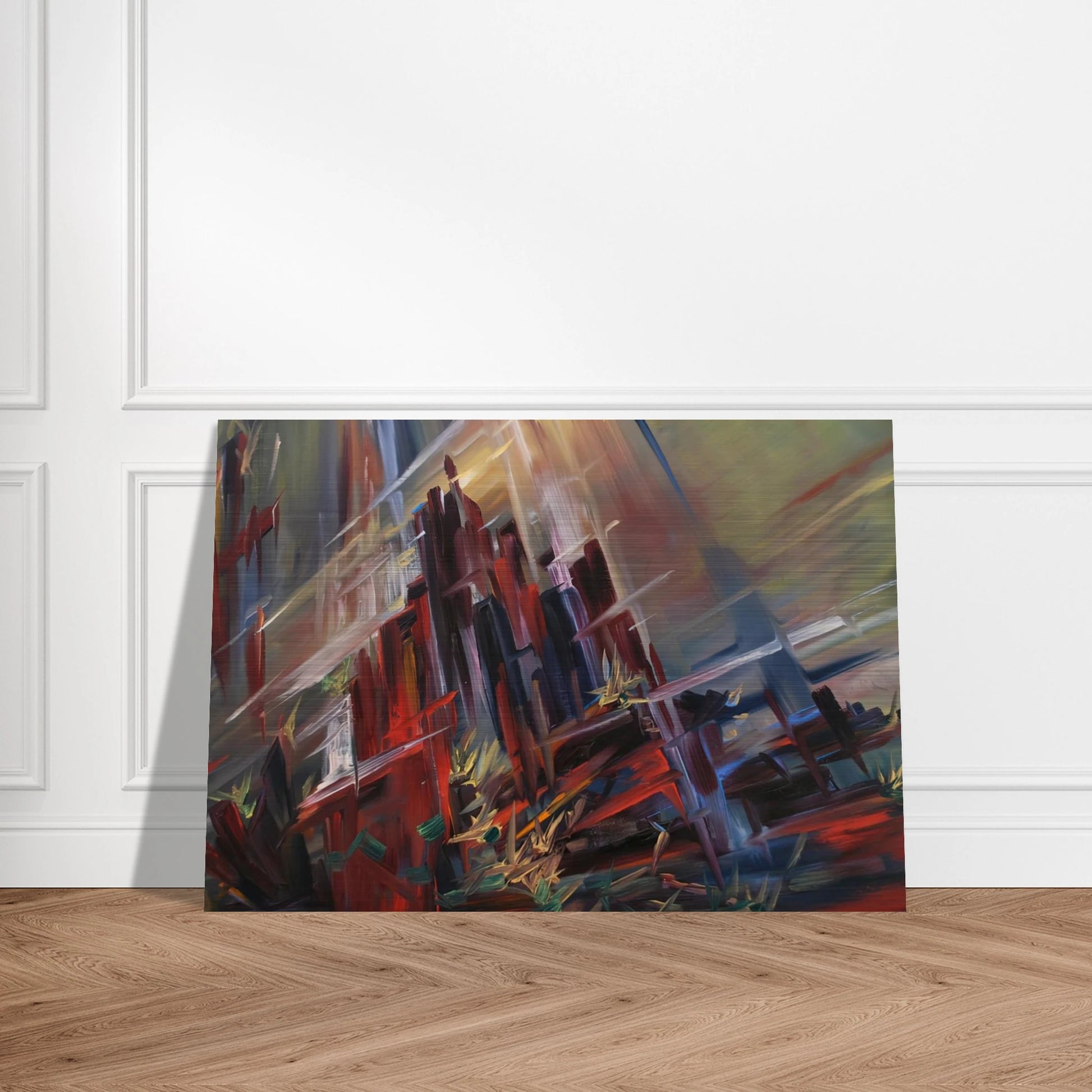 Inferno - 1974 - Konrad Zuse Brushed Aluminum Print - 70x100 cm / 28x40 inches | Konrad Zuse Aluminum Print | Konrad Zuse Prints