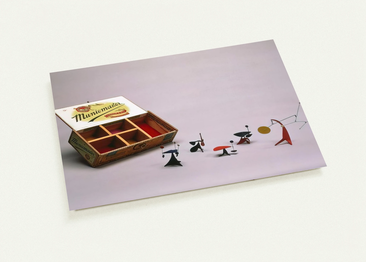 LOUISAS 43RD BIRTHDAY PRESENT 1948 By Alexander Calder Pack of 10 Post Cards | Alexander Calder Post Cards | A6 (10.5 x 14.8 cm) - 4.1 x 5.8 inches