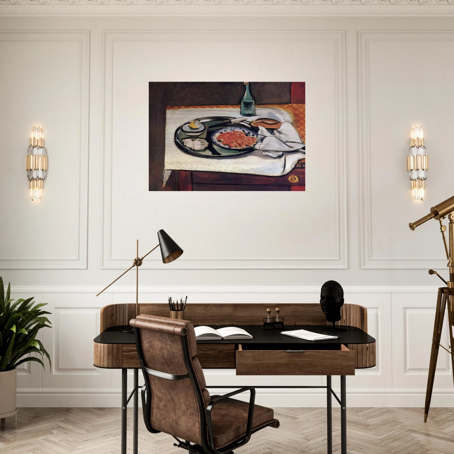 PINK SHRIMP 1921 - Henri Matisse Brushed Aluminum Print - 70x100 cm / 28x40 inches | Henri Matisse Aluminum Print | Henri Matisse Prints