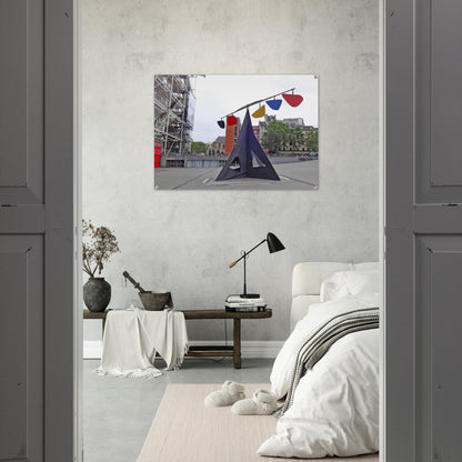 HORIZONTAL 1974 - Alexander Calder Acrylic Print - 70x100 cm / 28x40″ inches