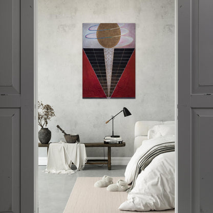 ALTARPIECE NO 2 1915 - Hilma af Klint Brushed Aluminum Print - 70x100 cm / 28x40 inches | Hilma af Klint Aluminum Print | Hilma af Klint Prints