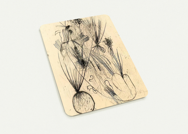 Planta tuberosa - Surrealism By Wols Pack of 10 Post Cards | Wols Post Cards | A6 (10.5 x 14.8 cm) - 4.1 x 5.8 inches