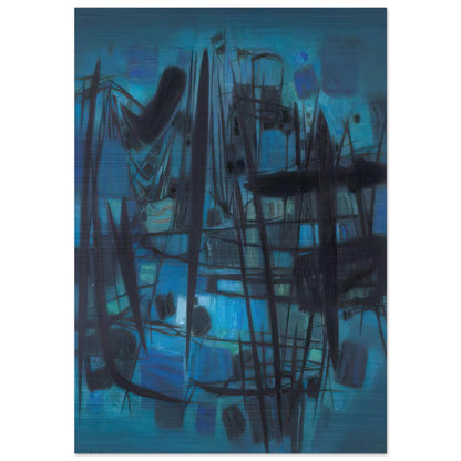 MILLE VIES SE CACHENT DANS LE BOIS - Chu teh Chun Brushed Aluminum Print - 70x100 cm / 28x40 inches | Chu teh Chun Aluminum Print | Chu teh Chun Prints